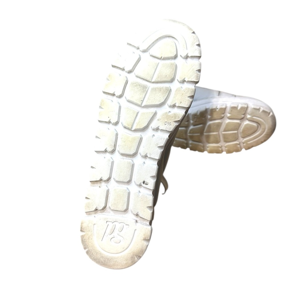 Paul Green castle platform leather cream white Sneakers 8 - Picture 8 of 10